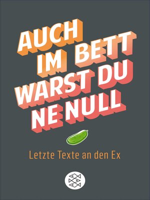 cover image of Auch im Bett warst du 'ne Null